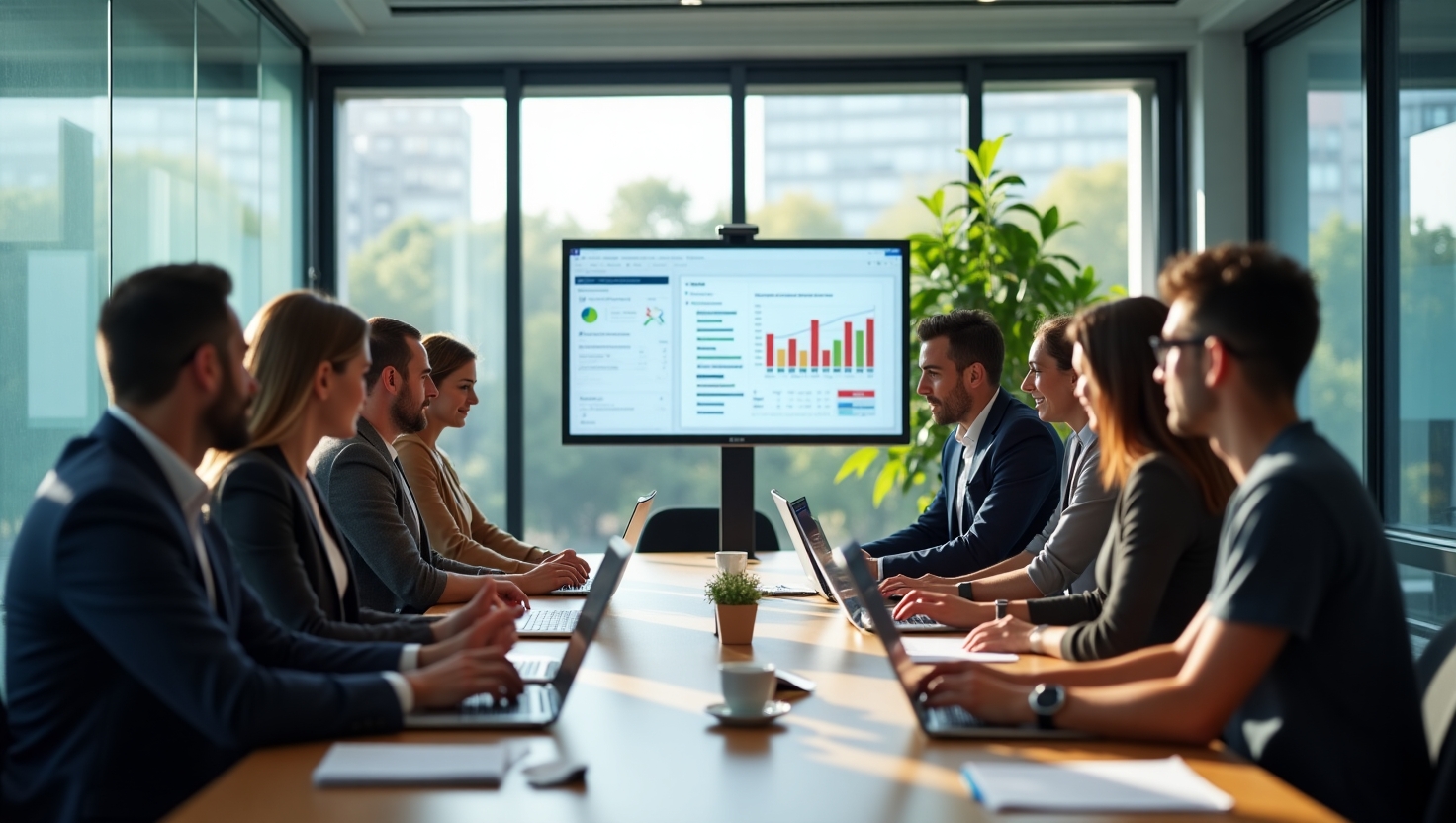Finanzexperten bei der Arbeit